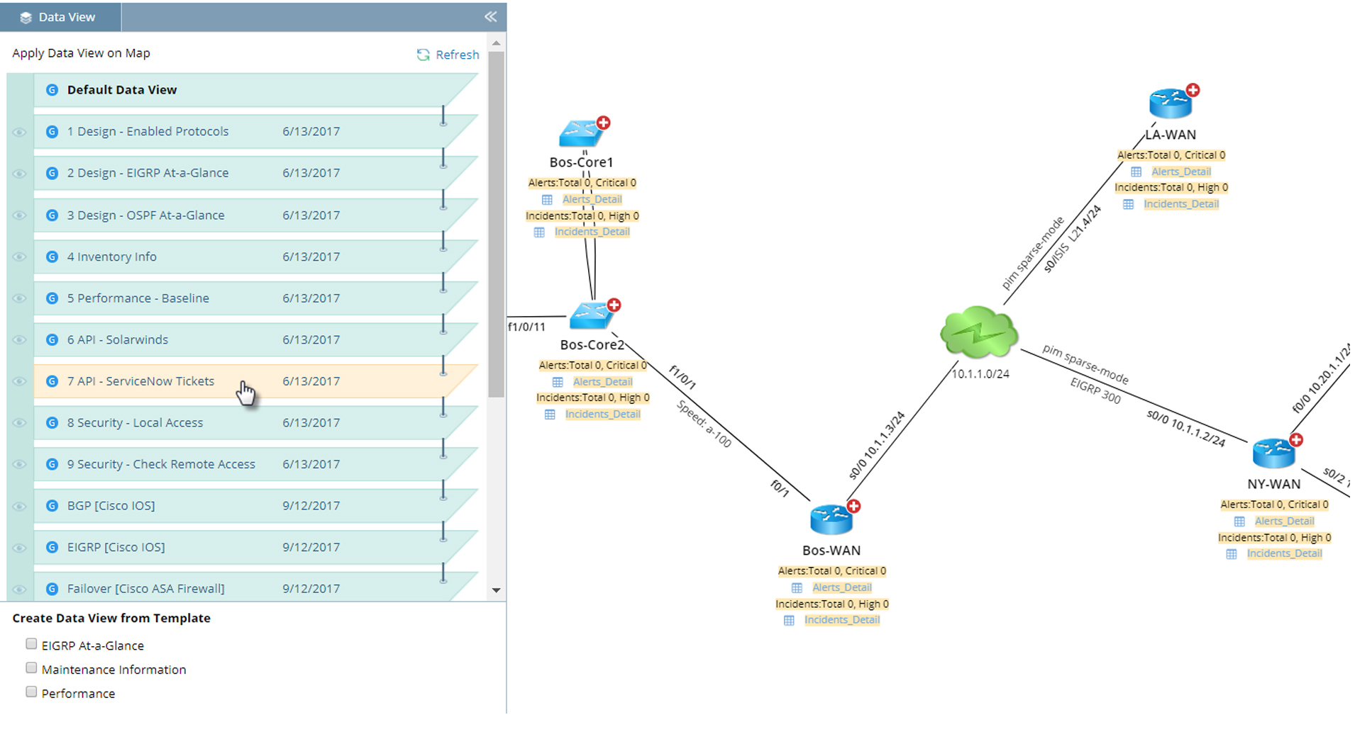 Network Mapping Tool | Network Map Software | NetBrain